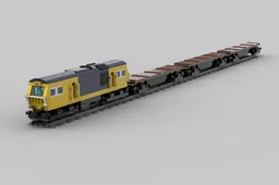 BR class 66 train attempt