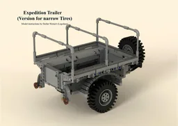 Expedition Trailer (Version for narrow Tires)