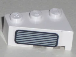 Wedge 3 x 2 Left with Grille Pattern (Sticker) - Set 5591