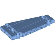 Technic Panel 5 x 11 x 1 Tapered / Medium Blue
