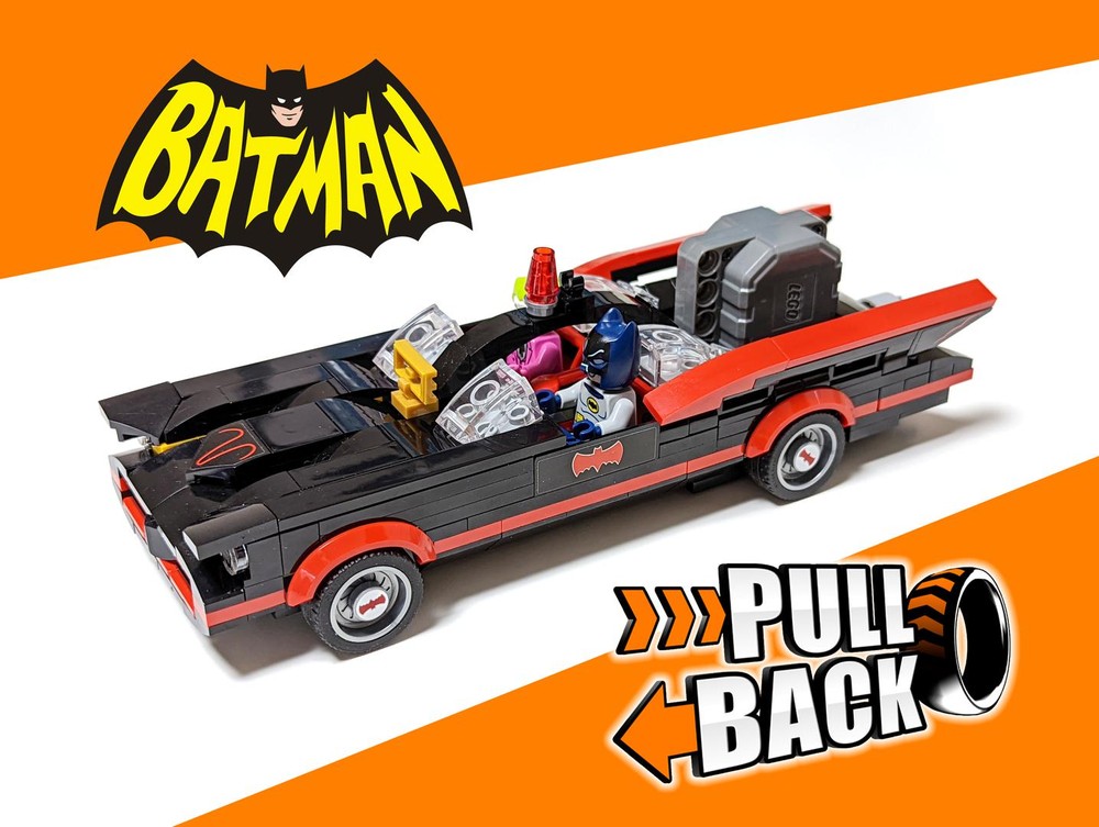 Lego Classic Batmobile 76188 Pull Back Mod