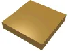 Tile 2 x 2 with Groove / Pearl Gold