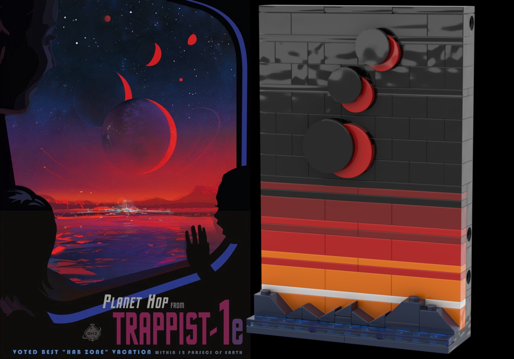 Lego Tales of TRAPPIST-1