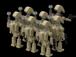 Buildable B1 battle droid (mini)