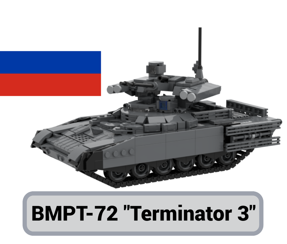 Lego BMPT-72 "Terminator 3" Tank Support Combat Vehicle 1/35 Scale