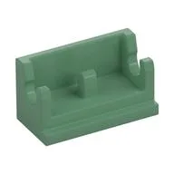 Hinge Brick 1 x 2 Base / Sand Green