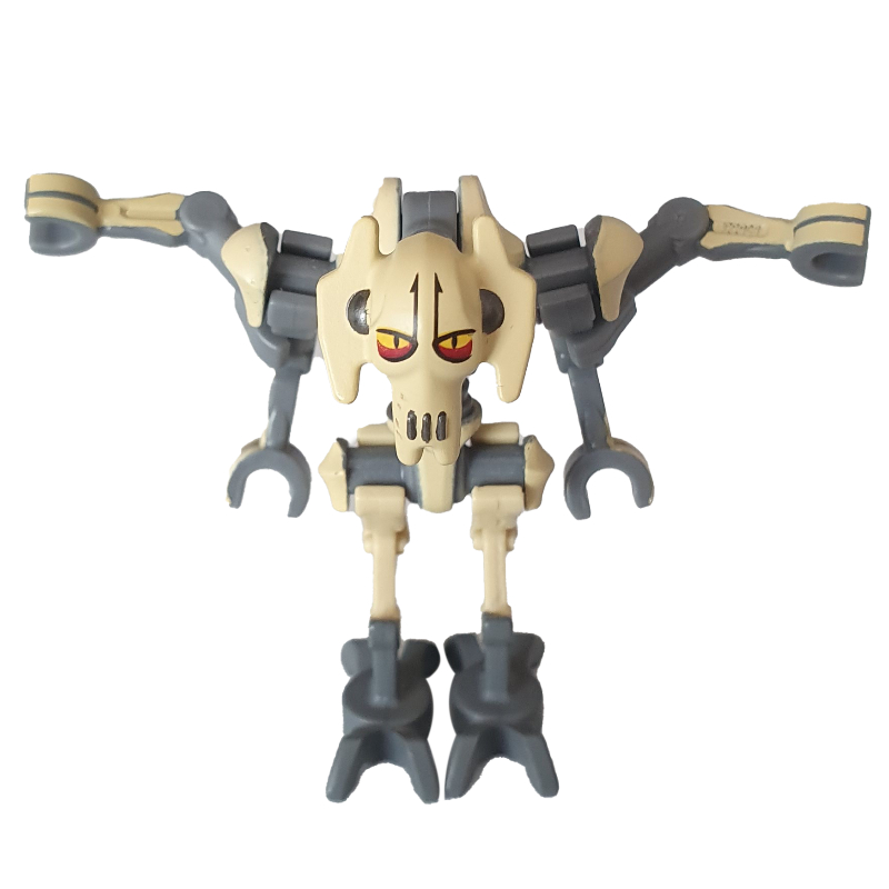 Lego General Grievous, Printed, Tan