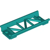 Vehicle Track, Roller Coaster Straight 8L / Dark Turquoise