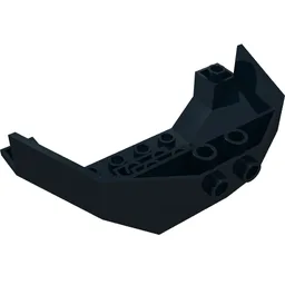 Cockpit 5 x 8 x 3 (Windscreen Bottom) / Black