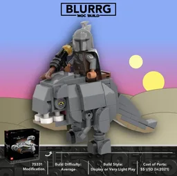 Blurrg from the Mandalorian
