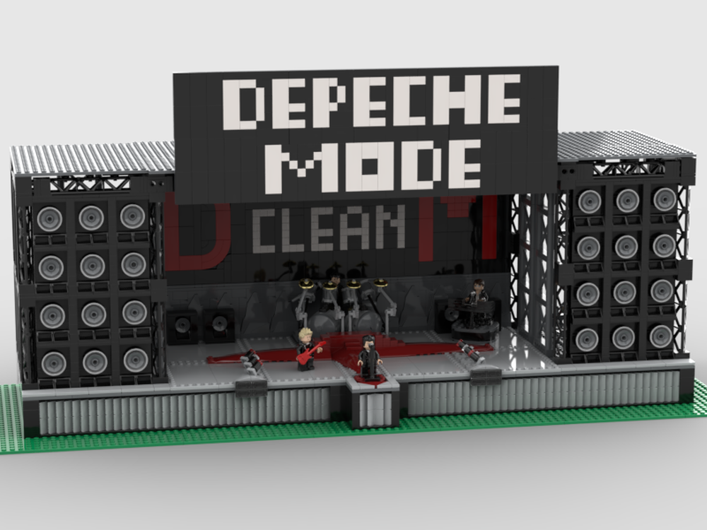 Lego Depeche Mode - World Violation Tour Stage