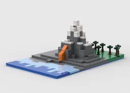 Mincraft: The Mountain Diorama