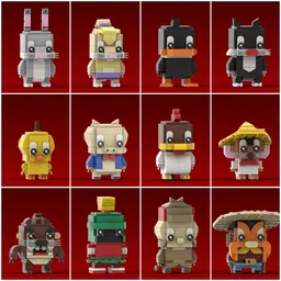 Looney Tunes Brickheadz Collection
