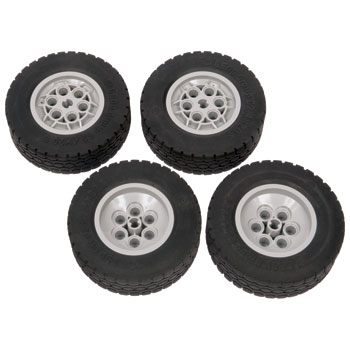 Lego Medium Truck Tires and Rims