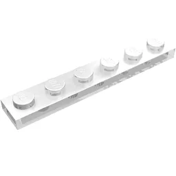 Plate 1 x 6 / Trans-Clear