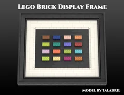 Brick Display Frame