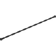 Lego Cable, Flexible 21L with 2 Connectors and Bars / Black