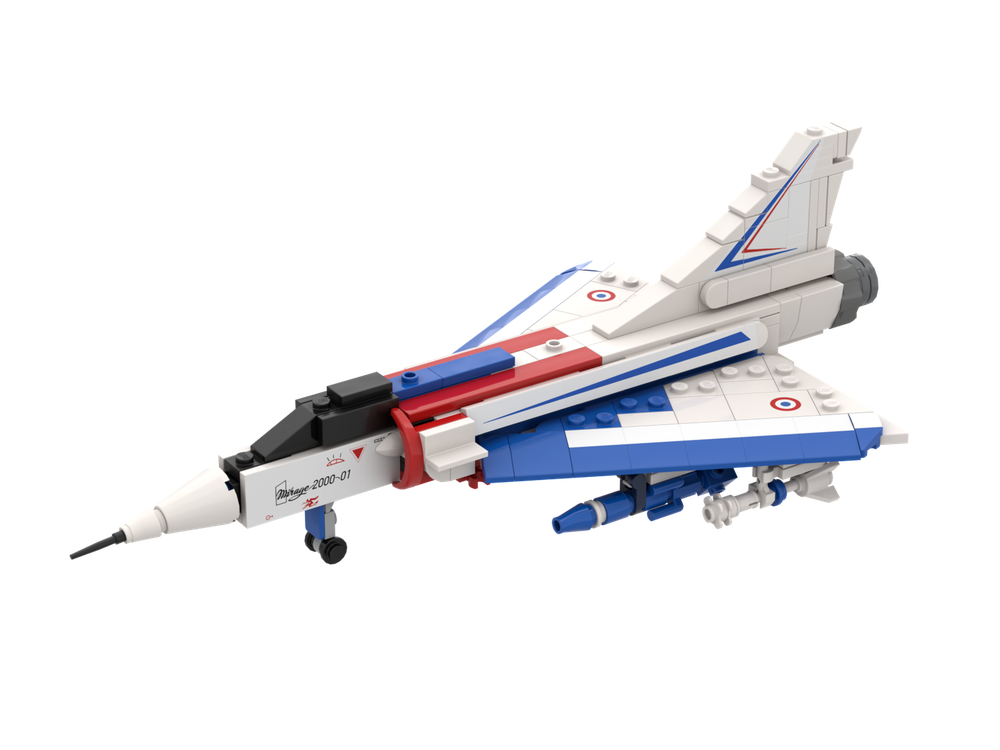 Lego Mirage 2000-01 Prototype (1:58)