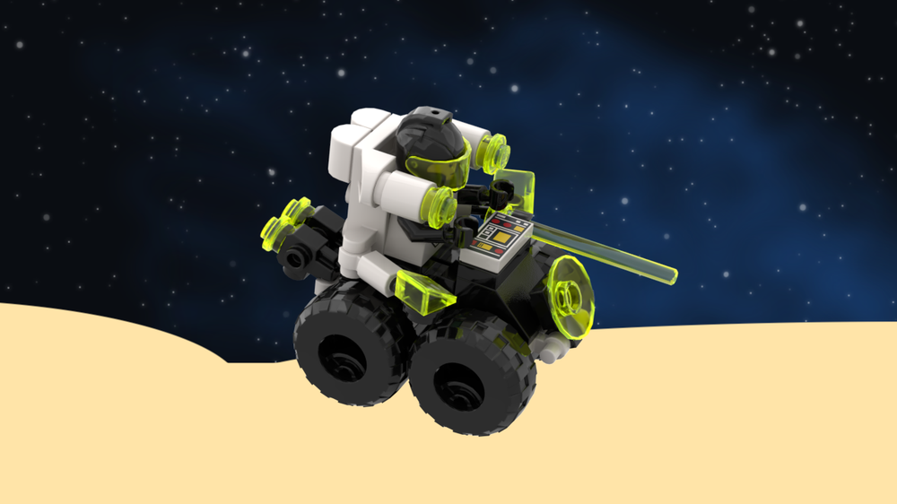 Lego Grid Trekkor (Blacktron II) 6812 - Reimagined