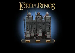 Aragorn's stand at Helm's Deep - LOTR 2/3