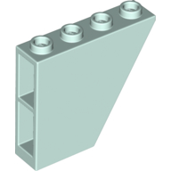 Lego Brick Sloped Inverted 60° 1 x 4 x 3 / Light Aqua