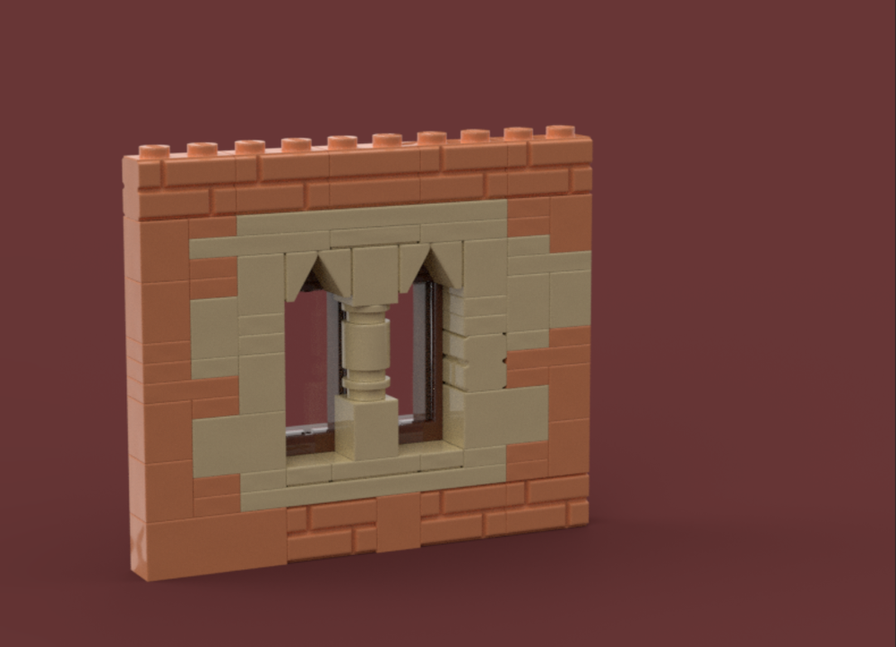Lego Medieval Window Side