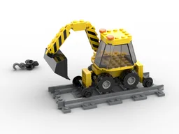 Hi-Rail excavator