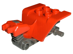 Lego Tricycle Body Top with Dark Gray Chassis (30187 / 30188)
