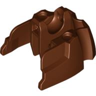 Lego Large Figure Foot, Short with Ball Joint Socket / Reddish Brown