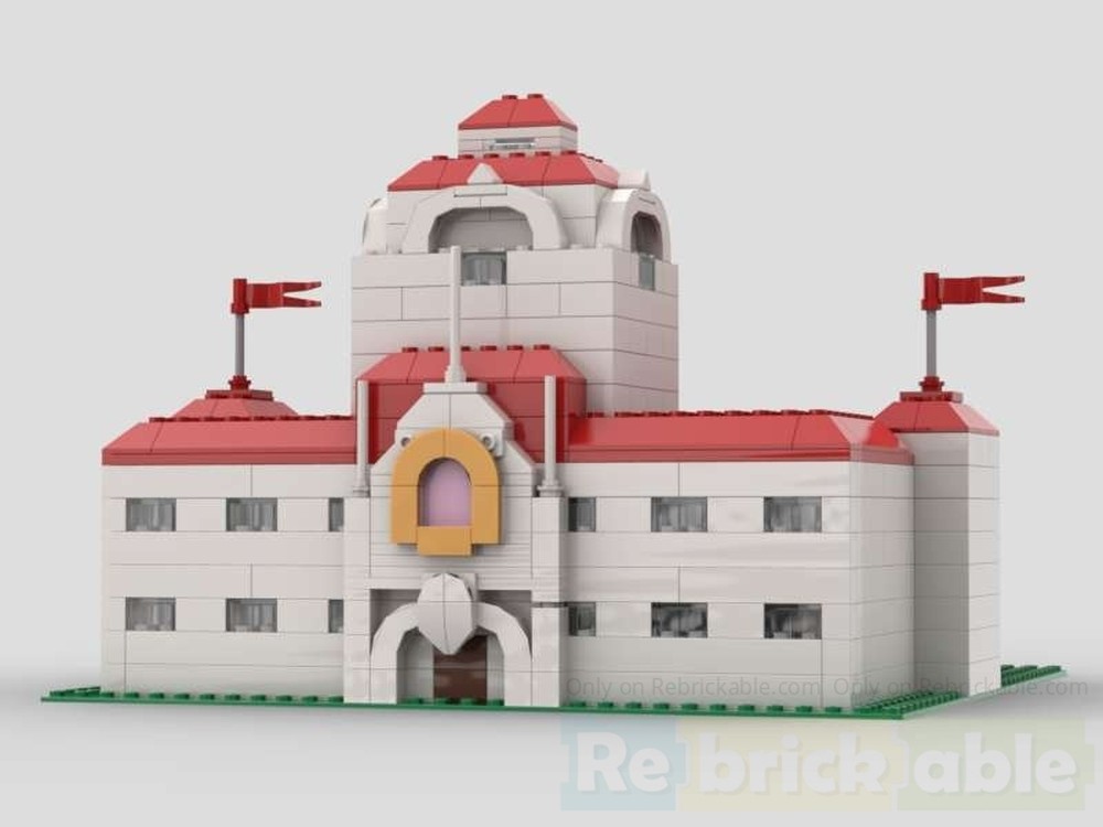 Lego SSBU Peach's Castle