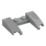 Brick Wedged, Curved 3 x 4 x 2/3 Cutout / Light Bluish Gray