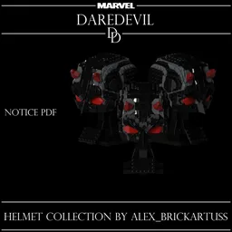 Dare Devil Cowl (Helmet Series)