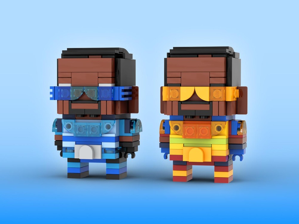 Lego A-Train Brickheadz LEGO MOC - Amazon Prime Video The Boys