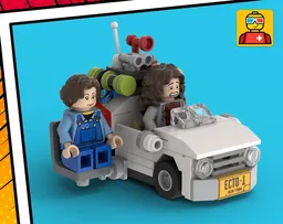 Ghost Busters Afterlife - Tiny Old ECTO-1