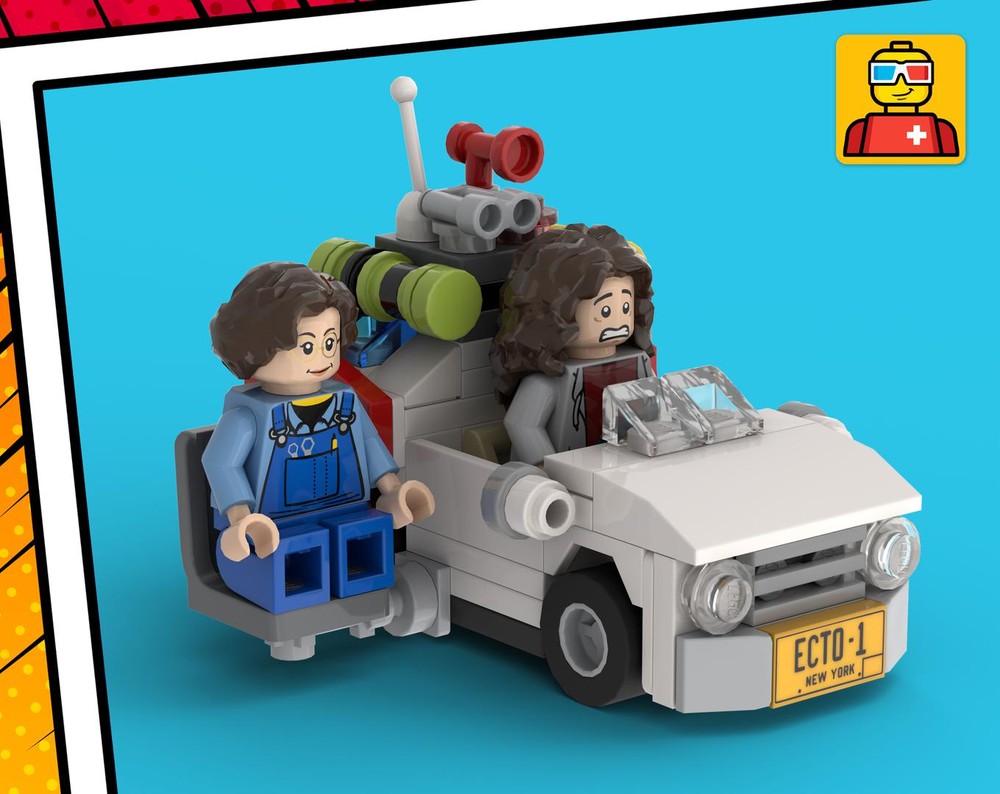 Lego Ghost Busters Afterlife - Tiny Old ECTO-1