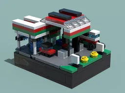 Microscale 6397 Gas N' Wash Express