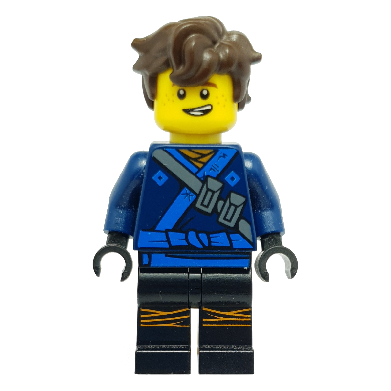 Lego Jay with Hair (LEGO Ninjago Movie)