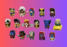 X-Men 92 Brickheadz Bundle