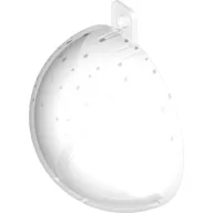 Dome Hemisphere [Bauble Half] with White Dots Print / Trans-Clear