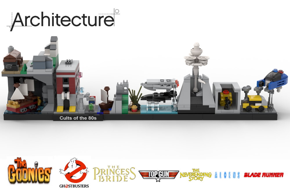 Lego Cults of the 80s - Skyline Architecture