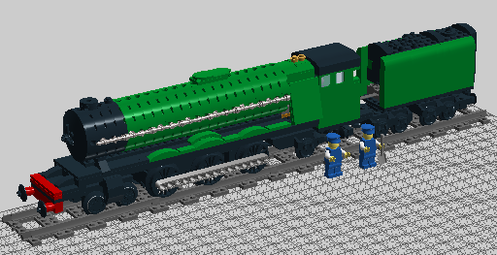 Lego Flying Scotsman (apple green)