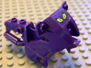 Lego Motorcycle Fairing, City with Cat Eyes Pattern (Sticker) - Set 7779