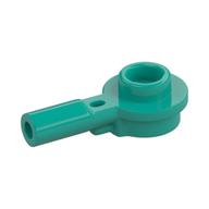 Lego Plate Special Round 1 x 1 with Hollow Stud and Horizontal Bar 1L / Dark Turquoise