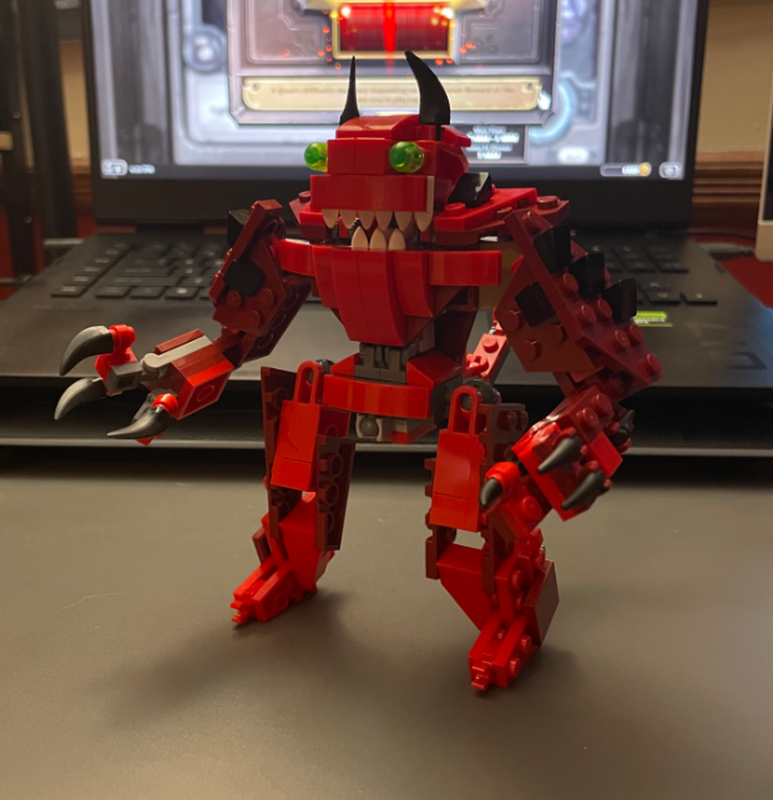 Lego Demon Mech Suit 2