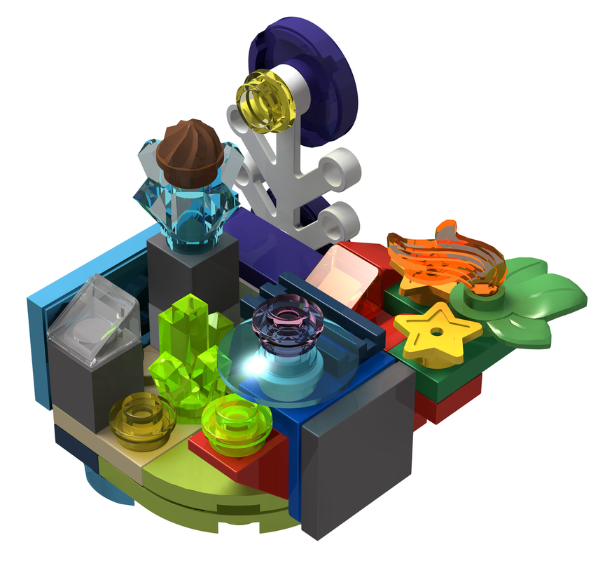 Lego 2022 Advent Challenge – Day 24 [Crystal Garden]
