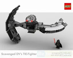Scavenged DV's TIE-Fighter