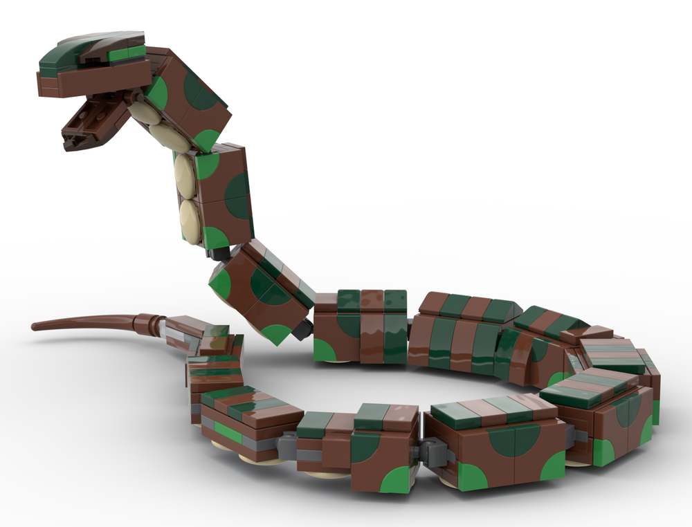 Lego Anaconda from the 1997 movie