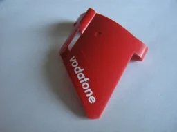 Technic, Panel Fairing #22 Large Short, Small Hole, Side A with 'vodafone' Pattern (Sticker) - Set 8386