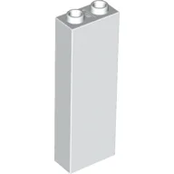 Brick 1 x 2 x 5 with Hollow Studs / White
