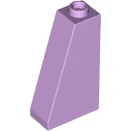 Brick Sloped 75° 2 x 1 x 3 with Hollow Stud / Lavender